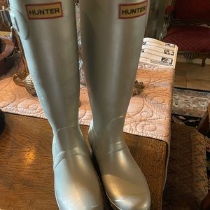 Silver Hunter rain boot